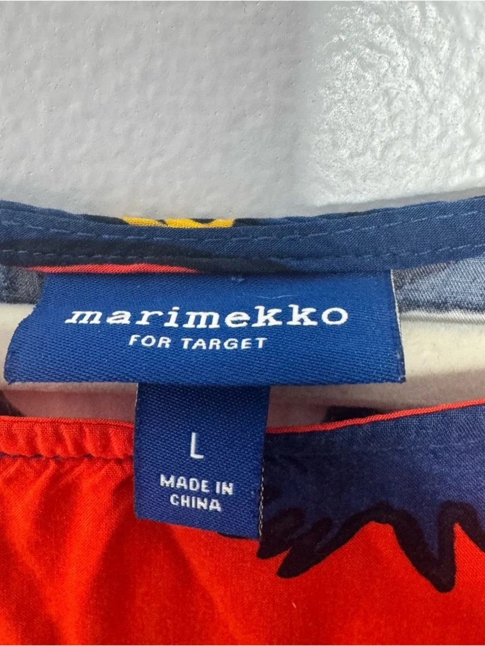 Marimekko for Target Kukkatori floral tunic dress size large - Picture 6 of 6